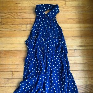Polka Dot Halter Dress